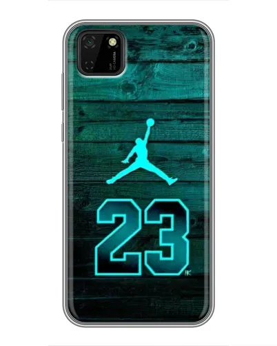 Чехол для Huawei Y5p с картинкой «Jordan Cyan 23»
