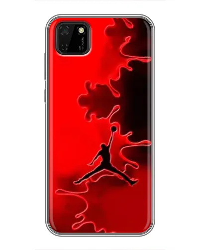 Чехол для Huawei Y5p с картинкой «Jordan Red Smoke»