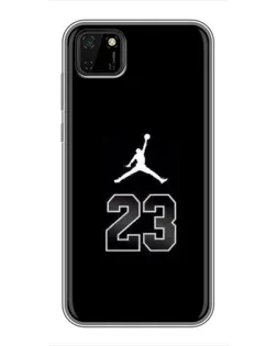 Чохол для Huawei Y5p з картинкою «Jordan Flight 23»