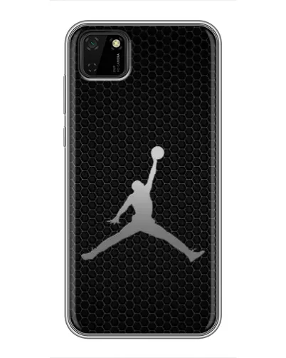 Чехол для Huawei Y5p с картинкой «Jordan Dark Carbon»