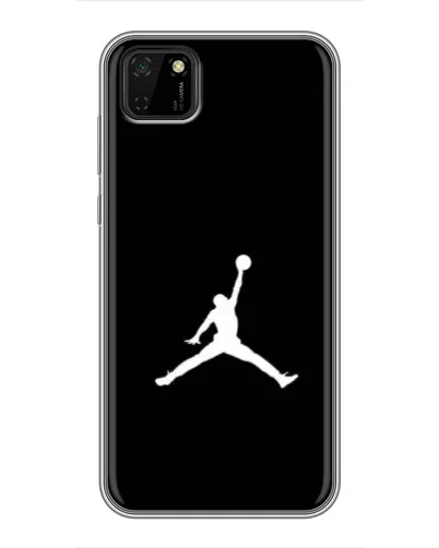 Чехол для Huawei Y5p с картинкой «Jordan Silhouette»