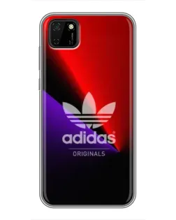 Чохол для Huawei Y5p з картинкою «Adidas Red Neon»