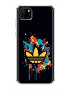 Чохол для Huawei Y5p з картинкою «Adidas Splash»