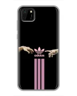Чохол для Huawei Y5p з картинкою «Adidas Hands»