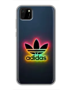 Чохол для Huawei Y5p з картинкою «Неоновий Adidas»