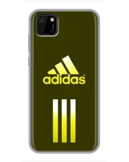 Чохол для Huawei Y5p з картинкою «Оливковий градієнт Adidas»