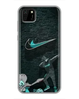Чохол для Huawei Y5p з картинкою «Спортивний арт Nike»