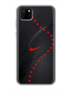 Чохол для Huawei Y5p з картинкою «Абстрактний дизайн Nike»