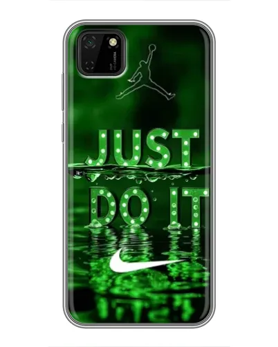 Чохол для Huawei Y5p з картинкою «Зелений неоновий Nike» Чохол для Huawei Y5p з картинкою «Зелений неоновий Nike»