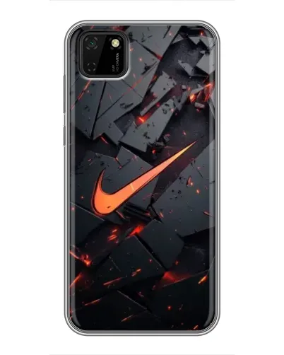 Чохол для Huawei Y5p з картинкою «Nike — ефект розломів» Чохол для Huawei Y5p з картинкою «Nike — ефект розломів»