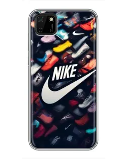 Чохол для Huawei Y5p з картинкою «Колекція кросівок Nike»