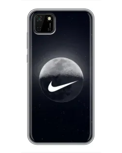 Чехол для Huawei Y5p с картинкой «Nike в стиле граффити»