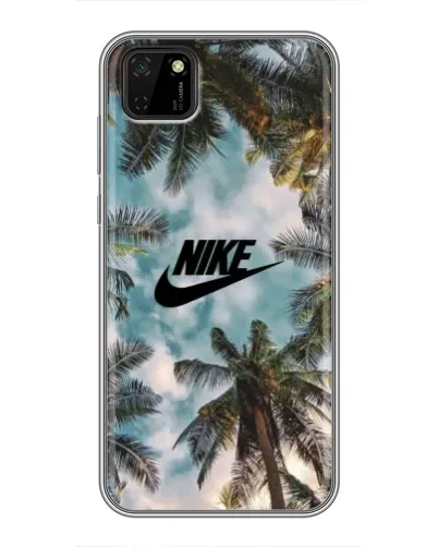 Чехол для Huawei Y5p с картинкой «Тропический принт Nike» Чехол для Huawei Y5p с картинкой «Тропический принт Nike»
