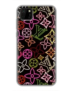 Чохол для Huawei Y5p з картинкою «Неоновий мікс Nike»
