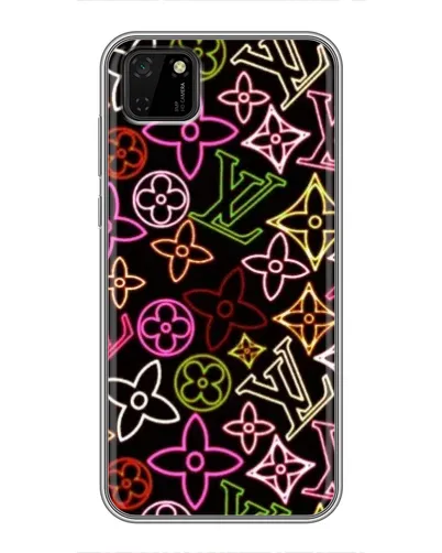 Чохол для Huawei Y5p з картинкою «Неоновий мікс Nike» Чохол для Huawei Y5p з картинкою «Неоновий мікс Nike»