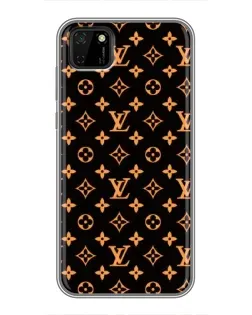 Чохол для Huawei Y5p з картинкою «Золота монограма LV»