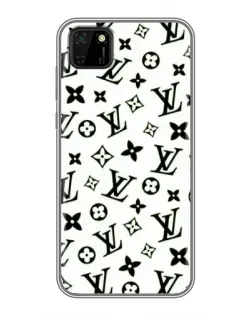 Чохол для Huawei Y5p з картинкою «Монохромний хаос LV»