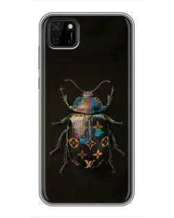 Чохол для Huawei Y5p з картинкою «LV — мармуровий принт»