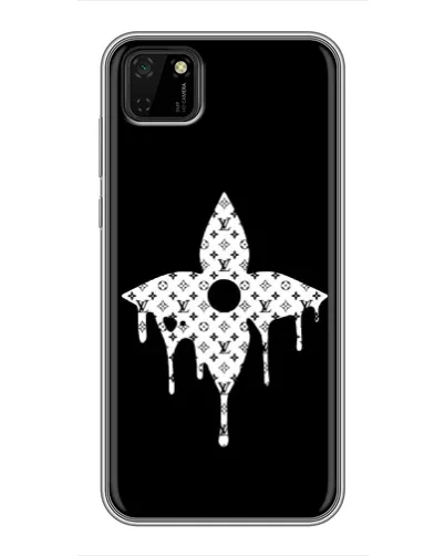 Чохол для Huawei Y5p з картинкою «Квіткова монограма» Чохол для Huawei Y5p з картинкою «Квіткова монограма»