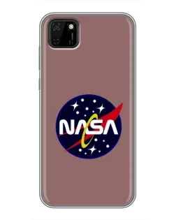 Чохол для Huawei Y5p з картинкою «NASA — ретро космос»
