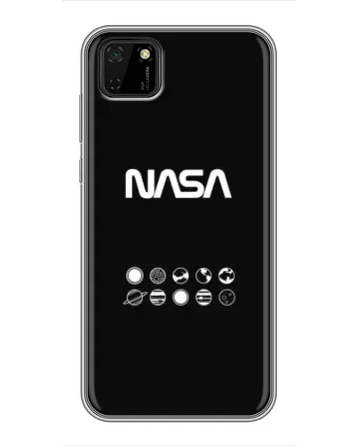 Чохол для Huawei Y5p з картинкою «NASA — технічний принт» Чохол для Huawei Y5p з картинкою «NASA — технічний принт»