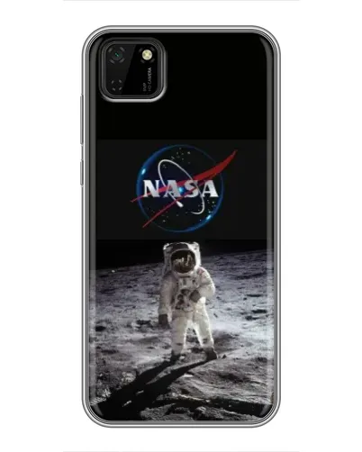 Чохол для Huawei Y5p з картинкою «Астронавт на Місяці» Чохол для Huawei Y5p з картинкою «Астронавт на Місяці»