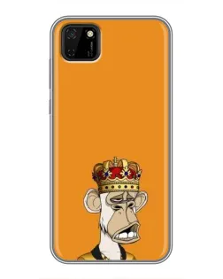 Чохол для Huawei Y5p з картинкою «Золота мавпа Bored Ape»