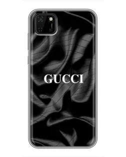 Чохол для Huawei Y5p з картинкою «Gucci — шовкові хвилі»