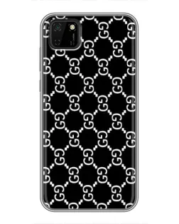 Чохол для Huawei Y5p з картинкою «Gucci — сітчастий паттерн»