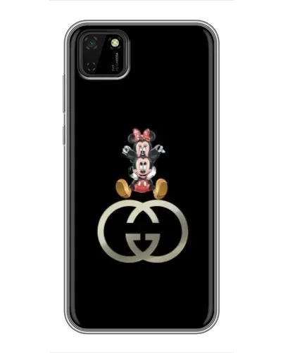Чохол для Huawei Y5p з картинкою «Мінні Маус на лого» Чохол для Huawei Y5p з картинкою «Мінні Маус на лого»