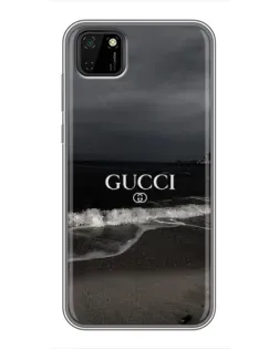 Чохол для Huawei Y5p з картинкою «Gucci — морський прибій»