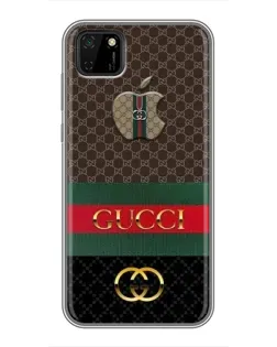 Чохол для Huawei Y5p з картинкою «Gucci — брендований десерт»
