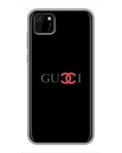 Чохол для Huawei Y5p з картинкою «Gucci — червоний градієнт»