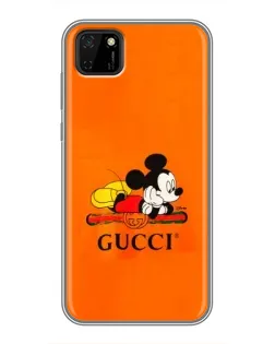 Чохол для Huawei Y5p з картинкою «Міккі Маус Gucci — помаранч» Чохол для Huawei Y5p з картинкою «Міккі Маус Gucci — помаранч»