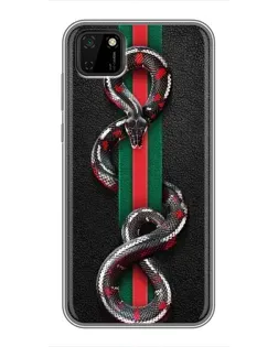 Чохол для Huawei Y5p з картинкою «Gucci — змія на смузі» Чохол для Huawei Y5p з картинкою «Gucci — змія на смузі»