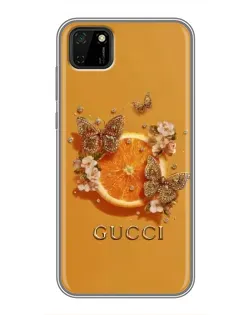 Чохол для Huawei Y5p з картинкою «Gucci — золоті метелики» Чохол для Huawei Y5p з картинкою «Gucci — золоті метелики»