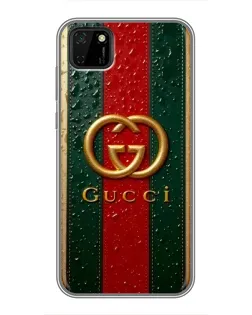Чохол для Huawei Y5p з картинкою «Gucci — фірмова смуга та золото» Чохол для Huawei Y5p з картинкою «Gucci — фірмова смуга та золото»