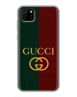 Чохол для Huawei Y5p з картинкою «Gucci — темно-зелений градієнт» Чохол для Huawei Y5p з картинкою «Gucci — темно-зелений градієнт»