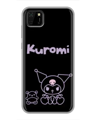 Чохол для Huawei Y5p з картинкою «Kuromi — чорний мінімалізм» Чохол для Huawei Y5p з картинкою «Kuromi — чорний мінімалізм»