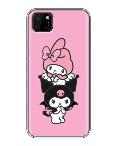 Чохол для Huawei Y5p з картинкою «My Melody та Kuromi» Чохол для Huawei Y5p з картинкою «My Melody та Kuromi»