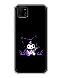 Чохол для Huawei Y5p з картинкою «Електрична Kuromi»