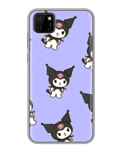 Чохол для Huawei Y5p з картинкою «Паттерн з Kuromi» Чохол для Huawei Y5p з картинкою «Паттерн з Kuromi»