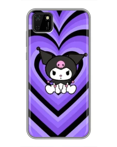Чохол для Huawei Y5p з картинкою «Kuromi та фіолетові серця» Чохол для Huawei Y5p з картинкою «Kuromi та фіолетові серця»