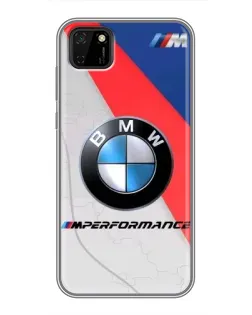 Чохол для Huawei Y5p з картинкою «BMW Performance стиль»
