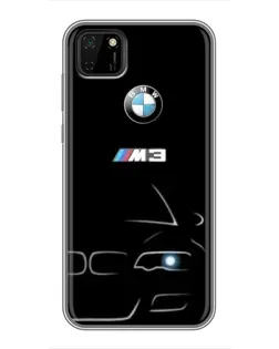Чохол для Huawei Y5p з картинкою «Мінімалістичний принт BMW M3»