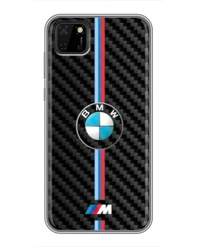 Чохол для Huawei Y5p з картинкою «Емблема BMW та карбон» Чохол для Huawei Y5p з картинкою «Емблема BMW та карбон»