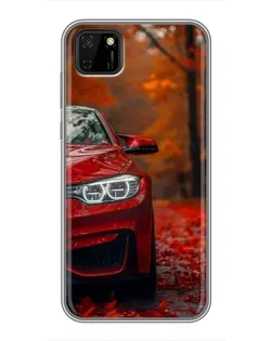 Чохол для Huawei Y5p з картинкою «Осіння BMW M4»
