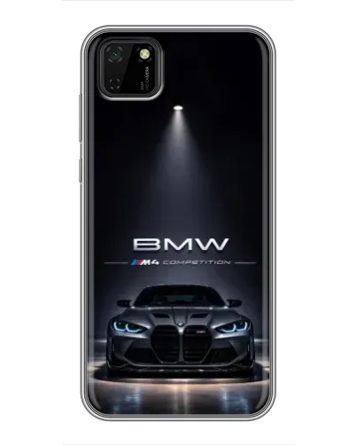 Чохол для Huawei Y5p з картинкою «BMW крізь нічне місто» Чохол для Huawei Y5p з картинкою «BMW крізь нічне місто»