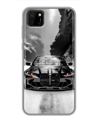 Чохол для Huawei Y5p з картинкою «BMW — акварельний дрифт» Чохол для Huawei Y5p з картинкою «BMW — акварельний дрифт»