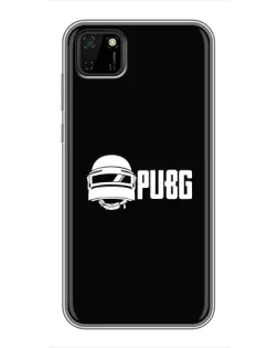 Чохол для Huawei Y5p з картинкою «PUBG — класичний лого»